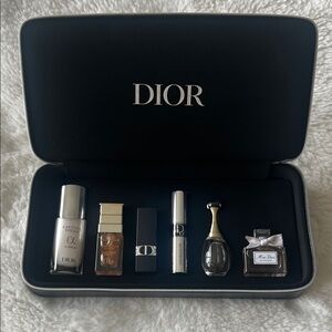 Dior Skincare, Makeup and Perfume deluxe sample set in case